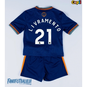 Newcastle United Tino Livramento #21 Echipament de Fotbal Replică 2025-26 Copii Treilea (+ Șorturi)